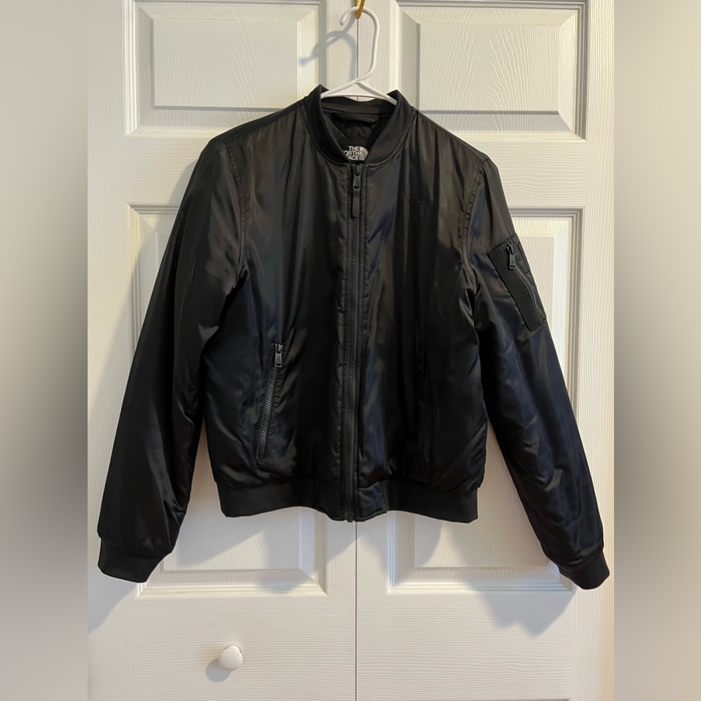 The North Face ladies quilted bomber jacket size Medium